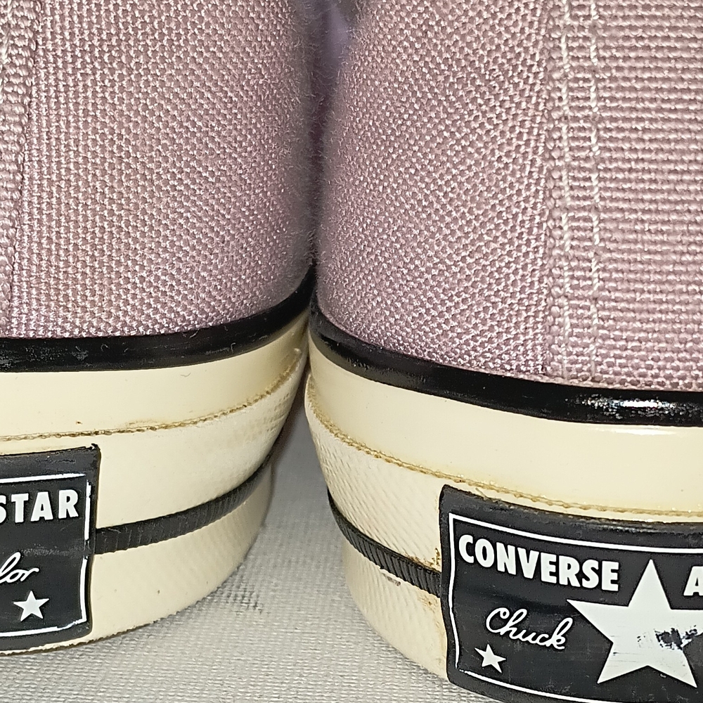 Converse Light Pink High-Top Sneakers - Picture 6 of 7